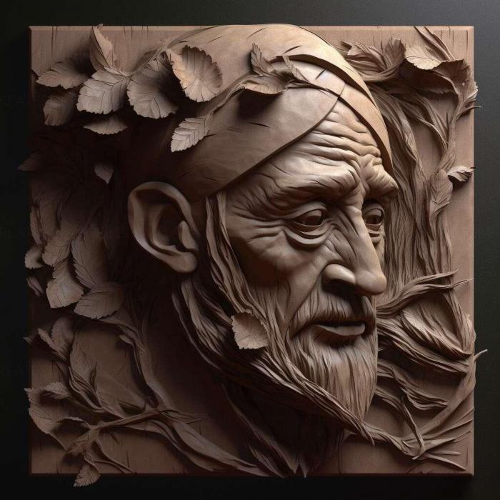 نموذج ثلاثي الأبعاد لآلة CNC 3D Art 